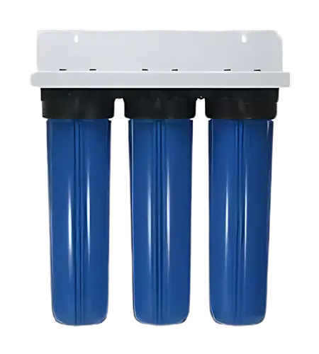 Compact wall-mounted filtration unit designed by Water Pure Texas